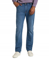 Lee West Męskie Spodnie Jeansowe Mid Wash L70WSQYB 112319711
